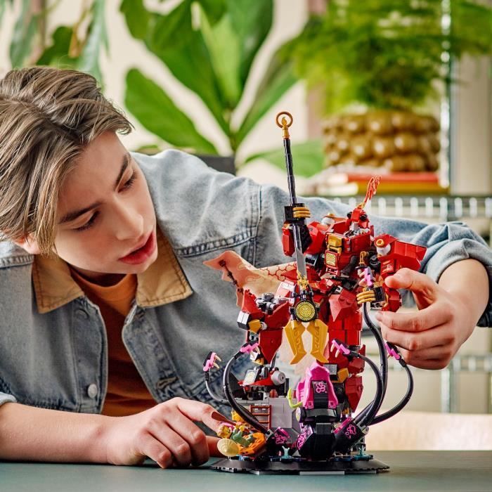 LEGO NINJAGO 71846 Fire Knight Mech - Bouwset voor jongens vanaf 14 jaar - Kai