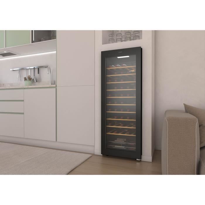 CANDY CW 058 Serving Wine Cellar - 58 Bottles - Single Zone - Connected - 37 dB - 47.5 x 45 x 128 cm