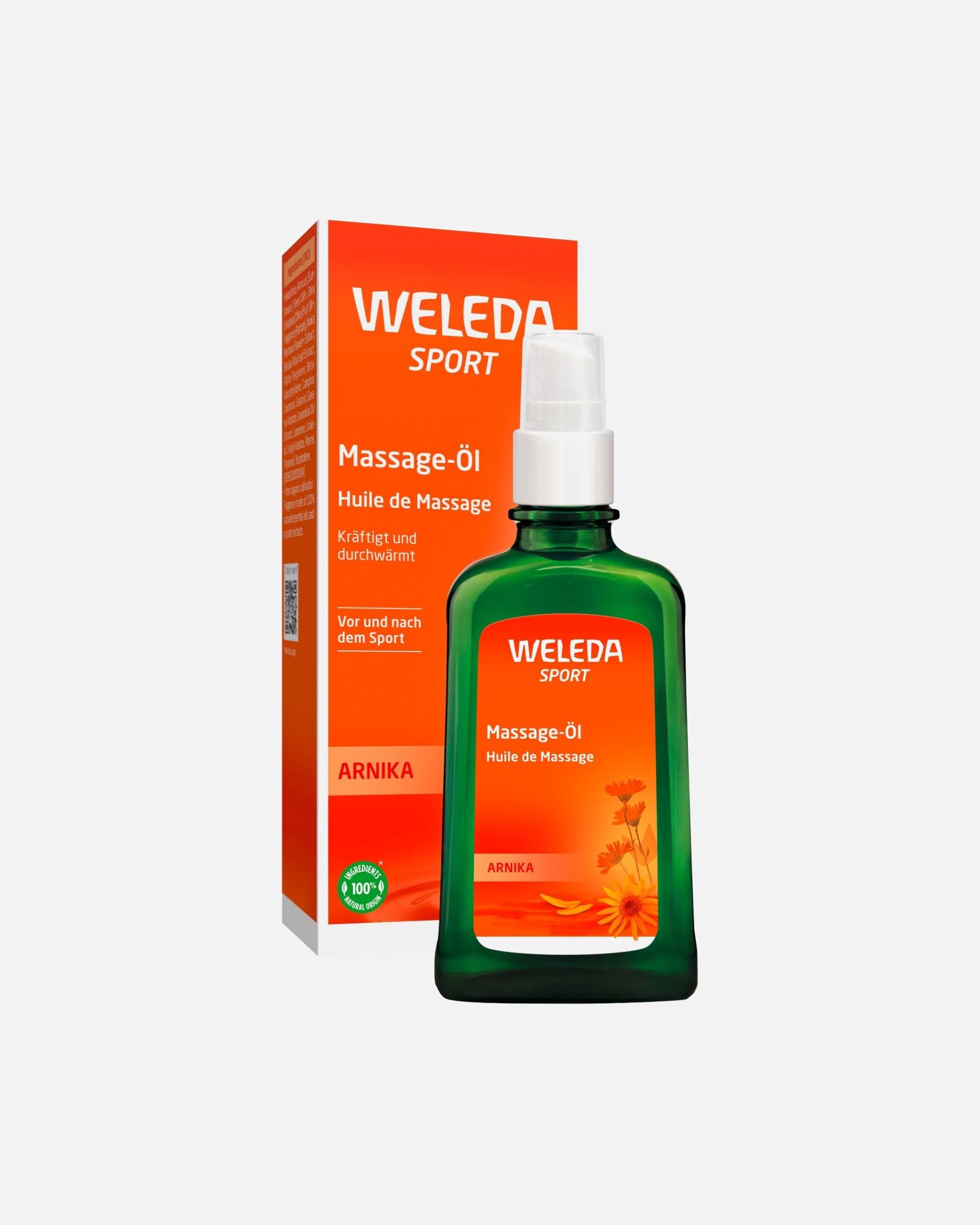 Weleda Arnica sportinis masažo aliejus - 100 ml