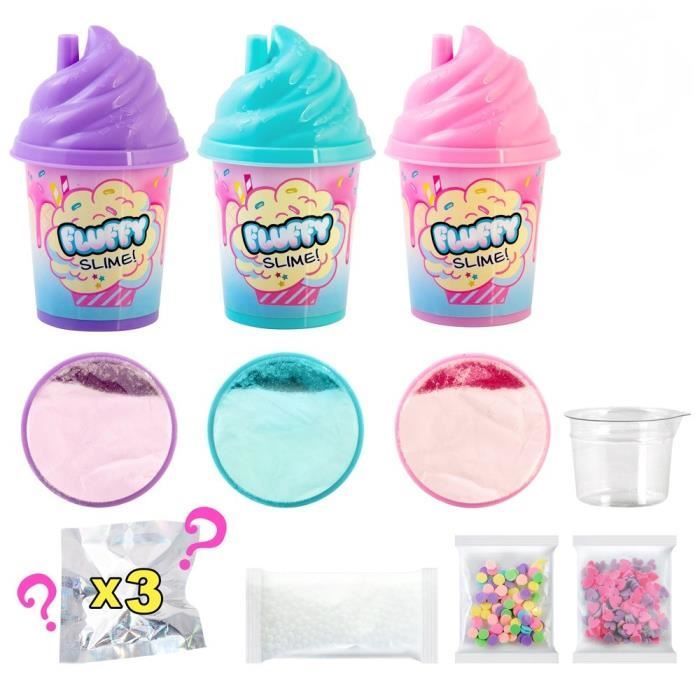 SO DIY So Slime Fluffy - Pack of 3 Scented Fluffy Slime Shakers - Discover a new slime texture! - SSC 101 - Ages 6+