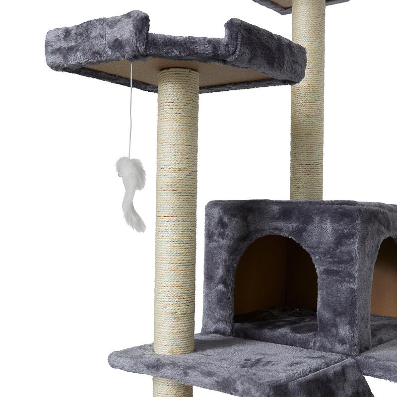 Zoozaker Klätterställning katt h 182x60x55 cm