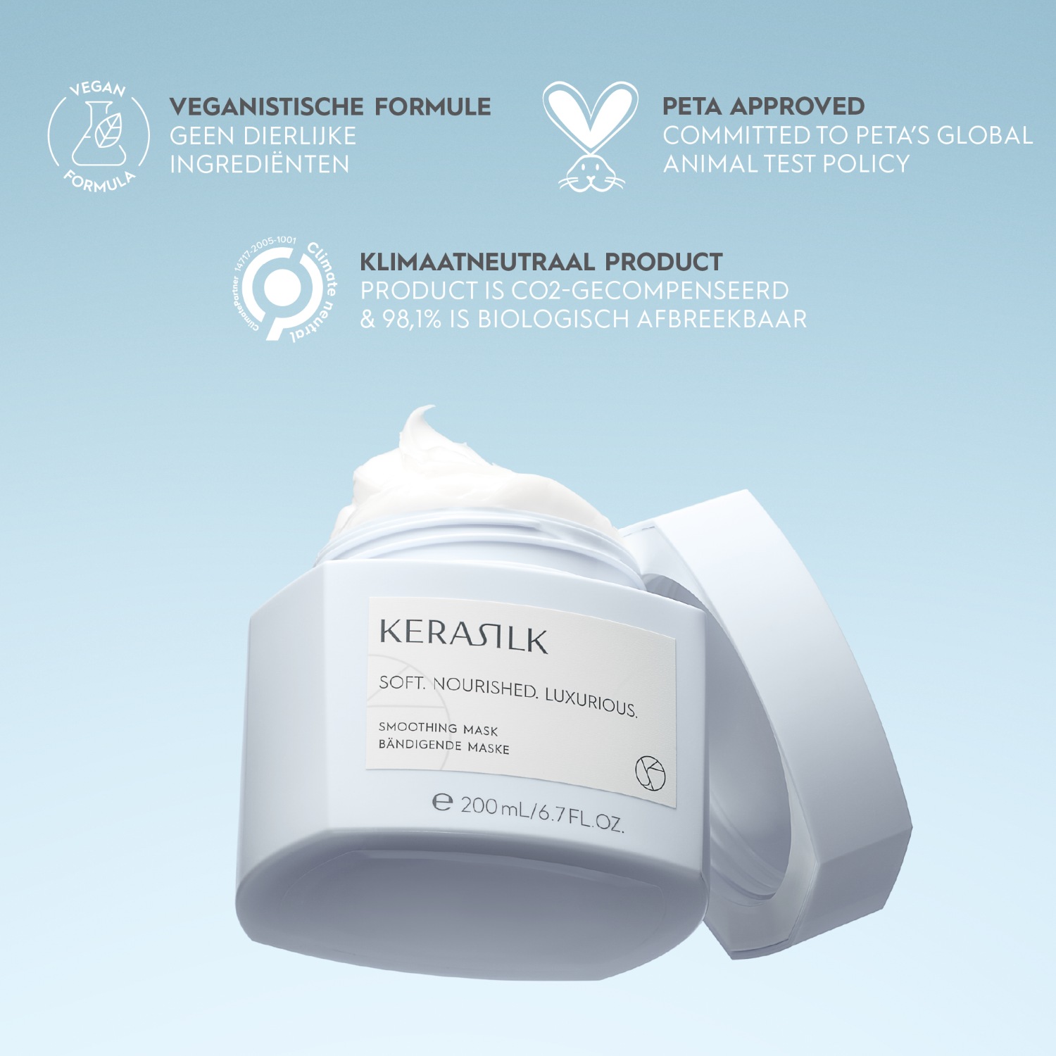 KERASILK Hair Mask Maschera Levigante – 50 ml