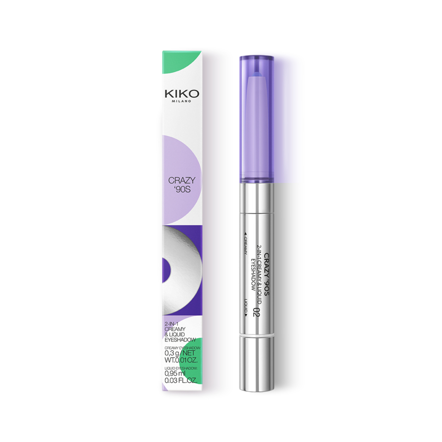 LUDO 90-TE 2-U-1 KREMASTO I TEKUĆE SJENILO ZA OČI 02 Frosty sight