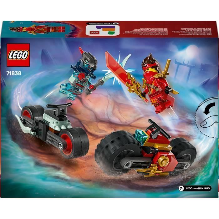LEGO NINJAGO 71838 Kai Et La Course De Motos - Jeu De Construction Pour Garçon Dès 6 Ans