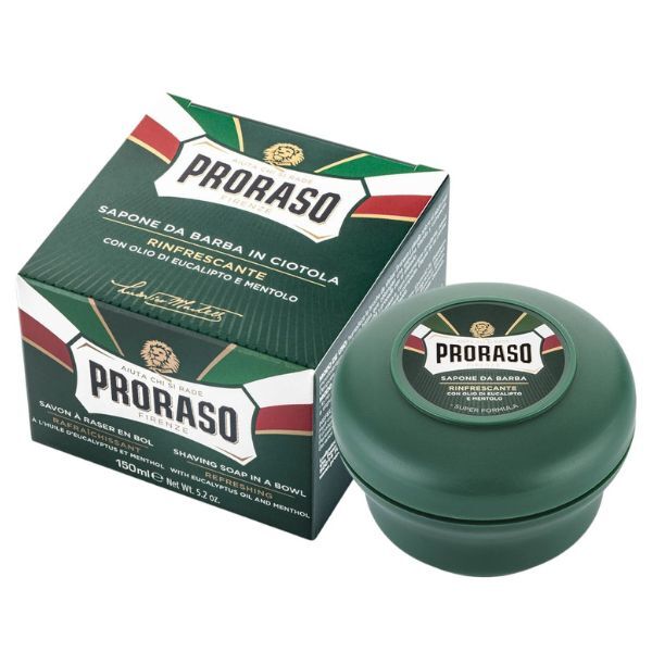 Proraso Rasierseife in der Schale mit Eukalyptusöl, 150 ml | Herren | Superdrug