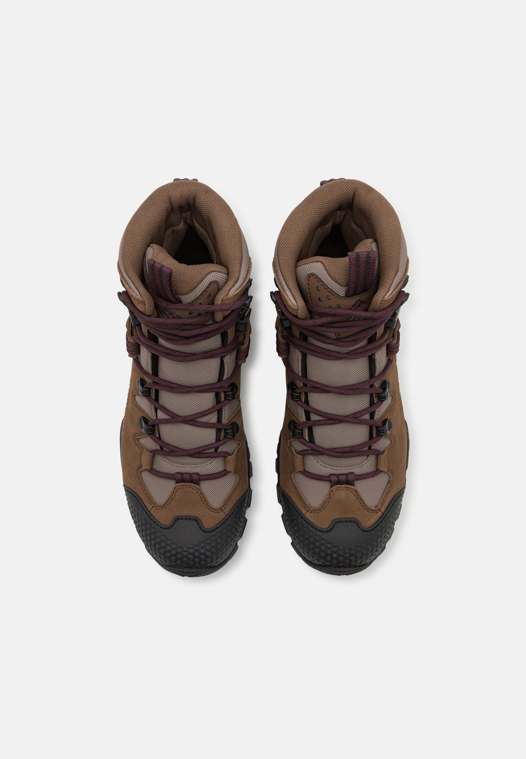Columbia GEOTERRA - Chaussures de randonnée - marron foncé/moonvista