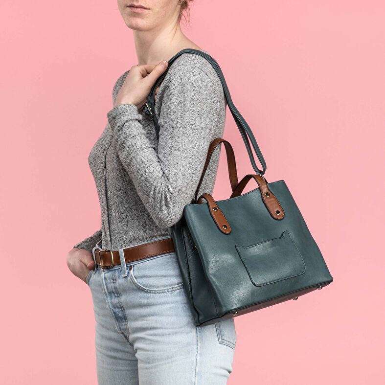 Bolsas femininas, bolsas azuis