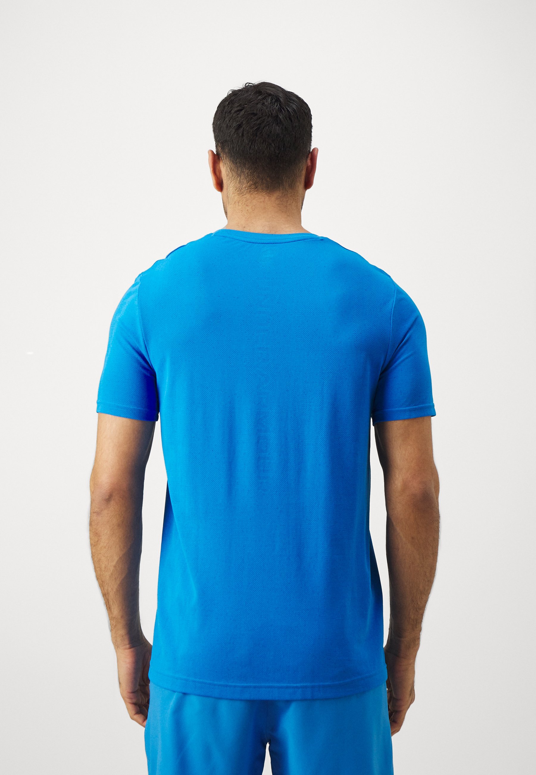 T-shirt Under Armour VANISH SEAMLESS NOVELTY - Stampa - blu atlantis/bianco