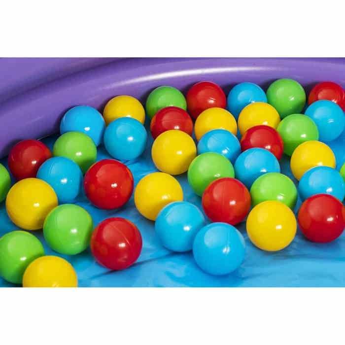Piscina de bolas hinchable Bestway para niños - Galaxia - 46 bolas - 4 juguetes espaciales