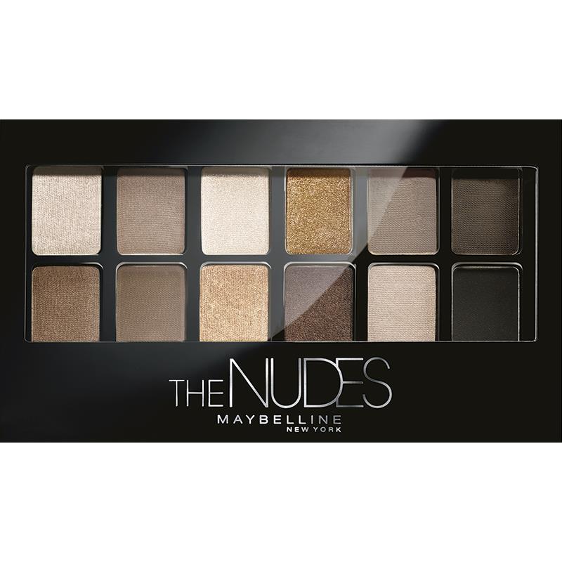 Szemhéjfesték paletta The Nudes The Nudes - Maybelline