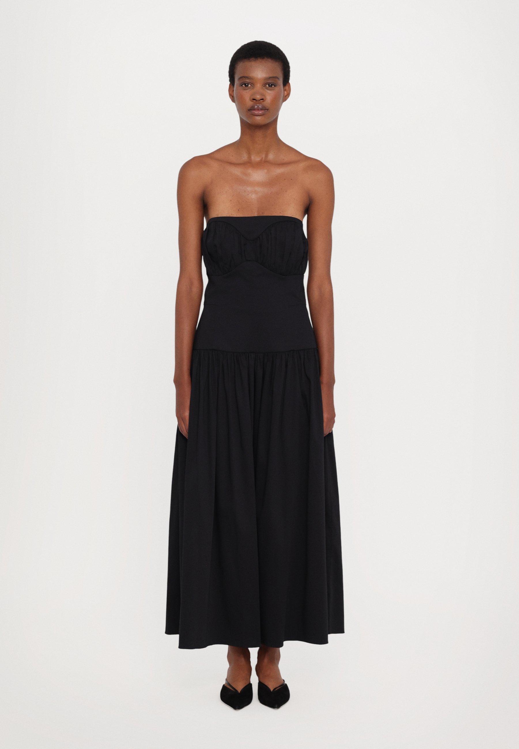 TOVE LAURYN JURK - Maxi-jurk - zwart
