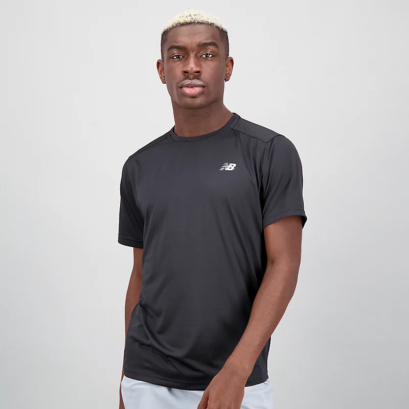 Accelerate Herren Kurzarm-T-Shirt – SCHWARZ