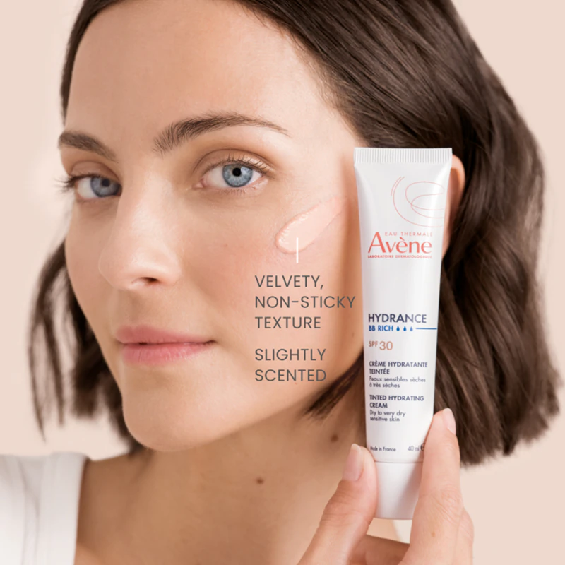 Avène Hydrance BB Rich tónovací hydratačný krém SPF 30