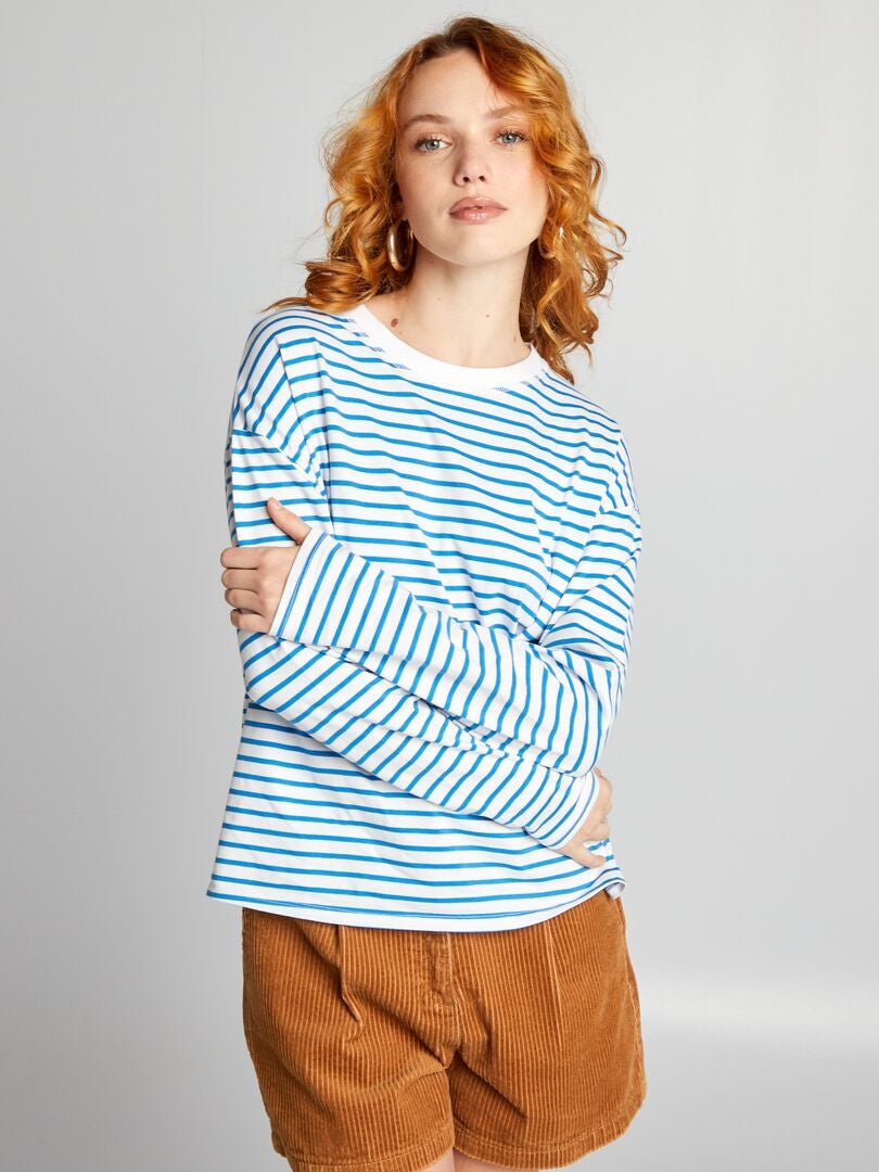 Camiseta Jersey Sailor - Branca