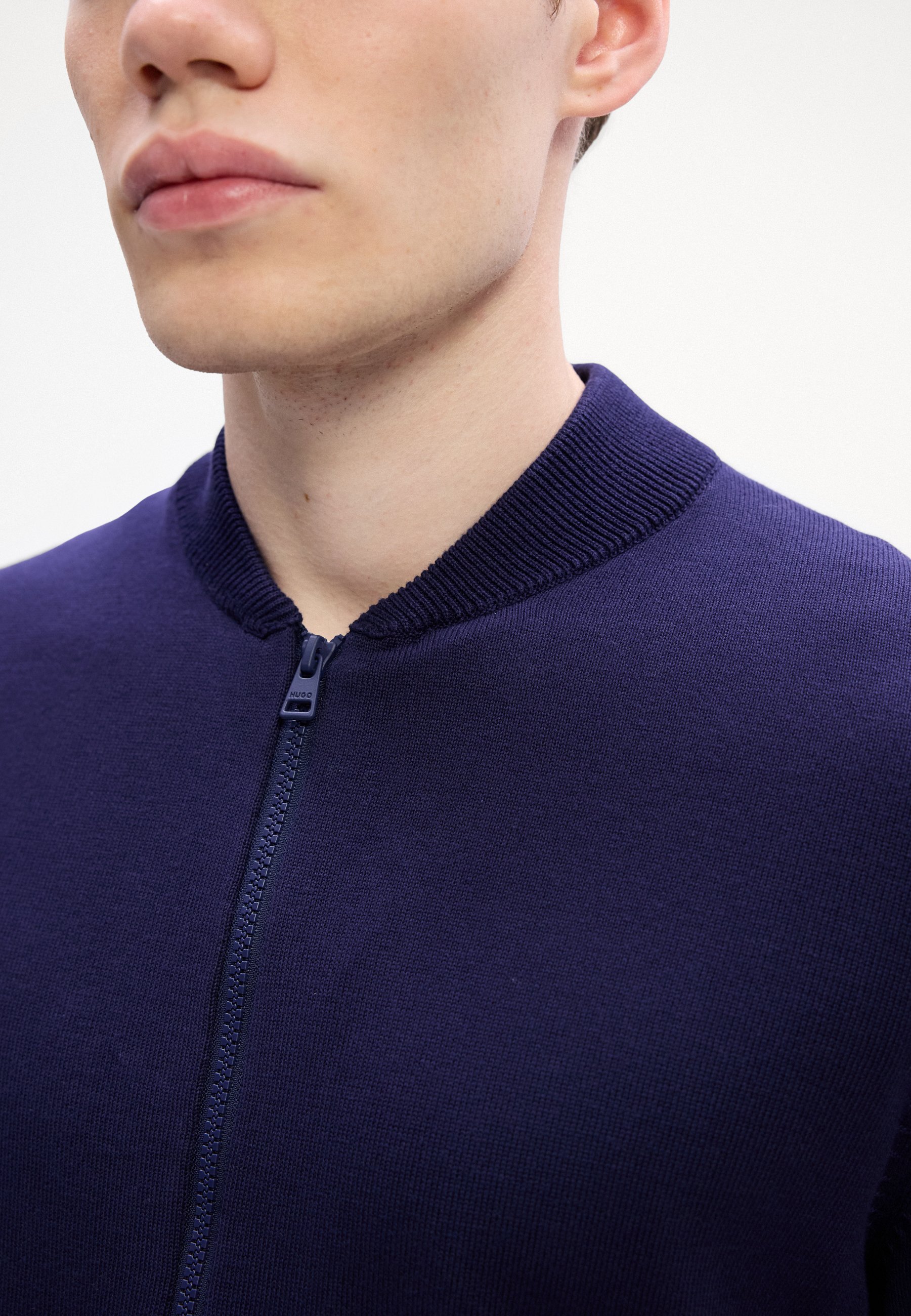HUGO SAN JAQUE - Vest - navy