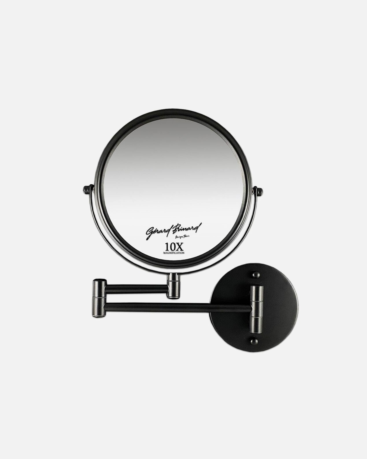 Douglas Accessoires Kosmetikspiegel, Klapparm-Wandspiegel – 10-fache Vergrößerung, 20 cm Ø – 1 kus