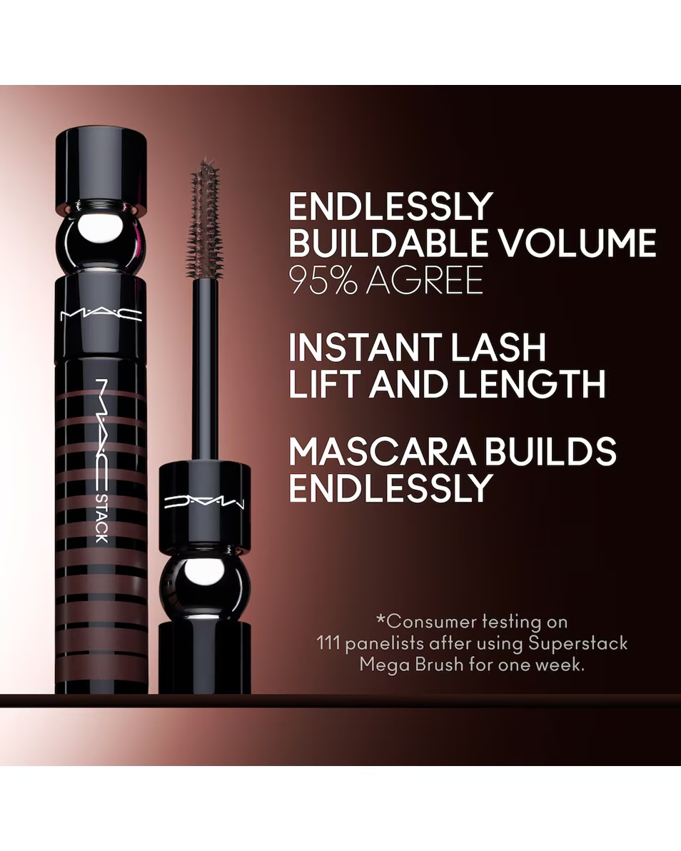 MAC MACSTACK Chestnut Εξαιρετικός όγκος και μήκος - 24ωρη διάρκεια - χωρίς σβόλους