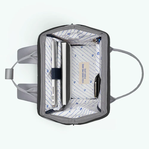 Cabaia Adventurer Medium Rucksack Poitiers Grau