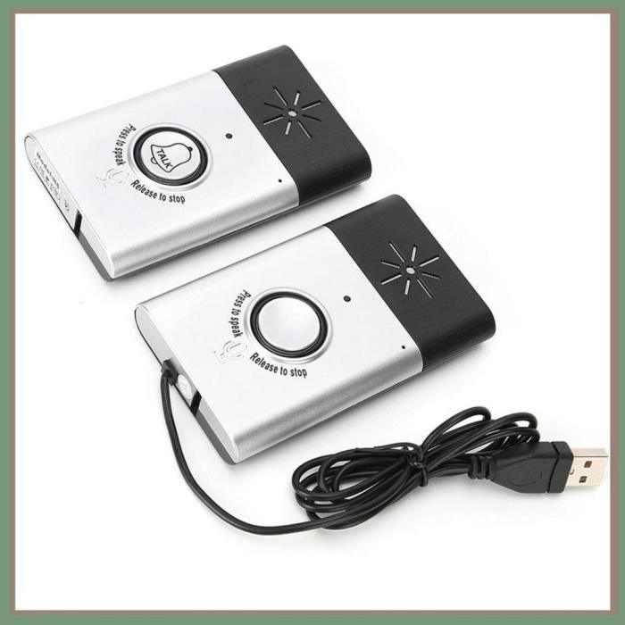 Portable Wireless Intercom Signal MiniVocal - 200m Transmission Distance - Clear Sound Quality