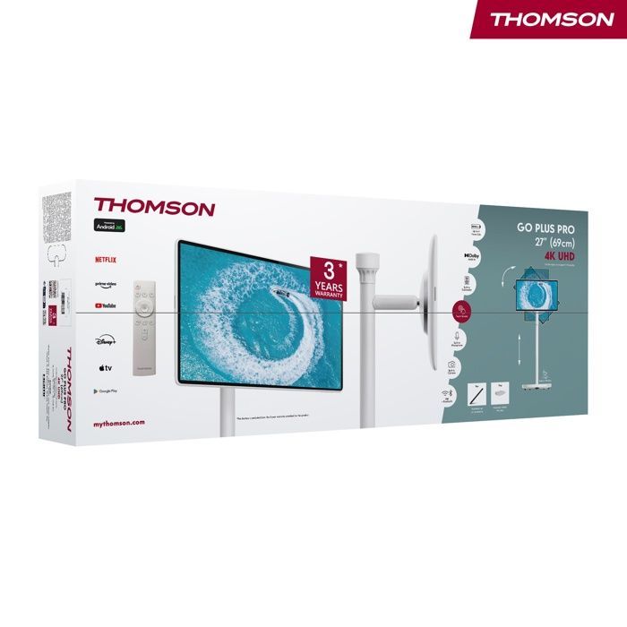 Televisore LED Thomson Go+ Pro 27UE7M45 UHD da 69 cm