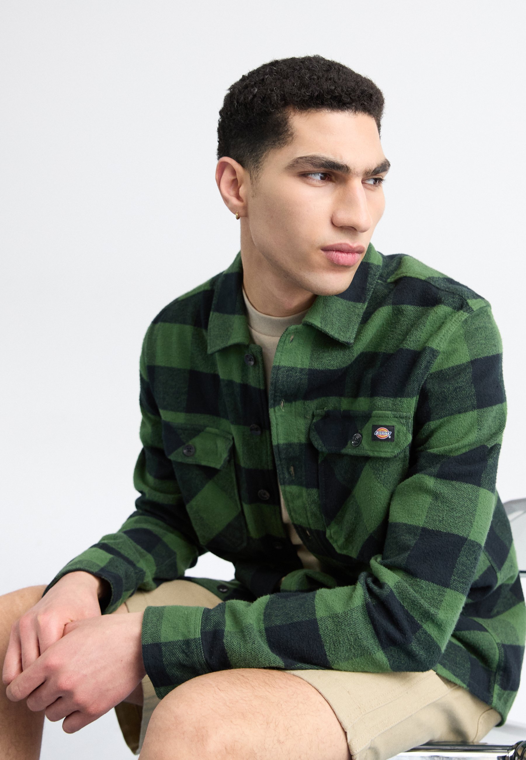 Dickies SACRAMENTO - Camicia - verde pino