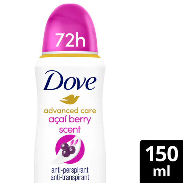 Dove Advanced antiperspirant dezodorant s acai bobuľkami 150 ml
