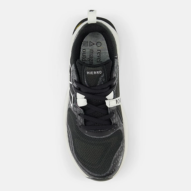 Fresh Foam X Hierro v8 dla kobiet – czarny z solą morską i szarą materią