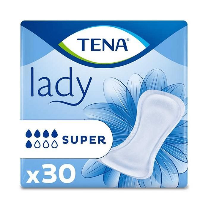 TENA Lady Serviette Hygiénique Super 30 unités