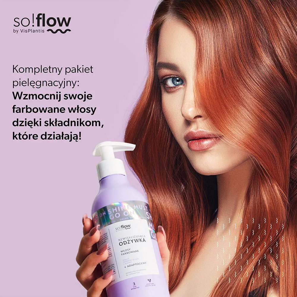 So!Flow Rewitalizująca Odżywka do włosów Farbowanych