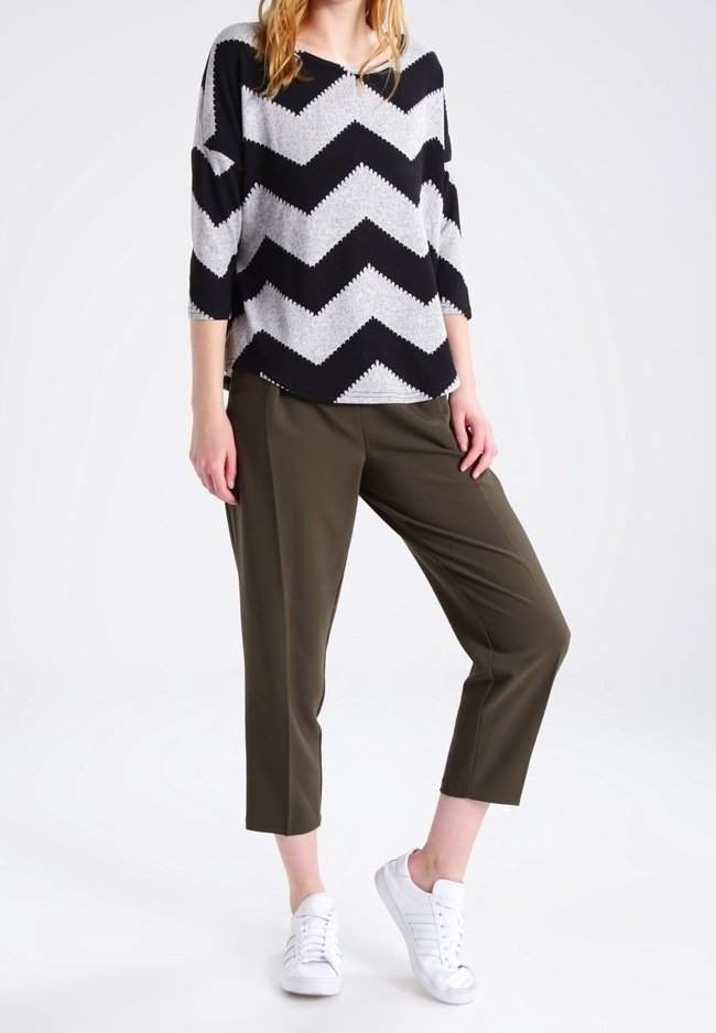 Maglione ONLY - grigio chiaro screziato