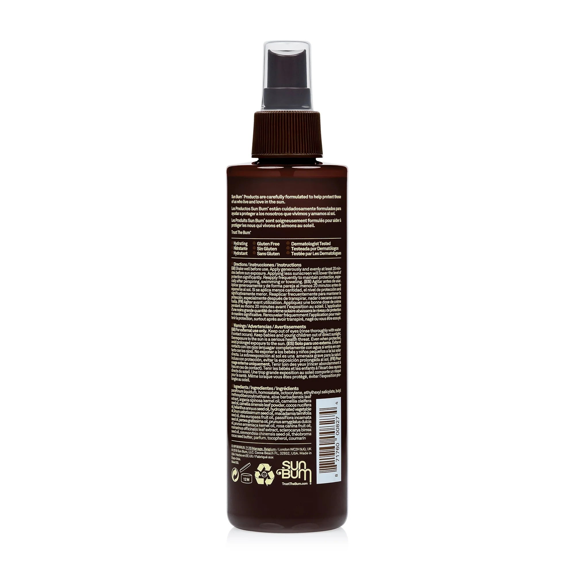 Sun Care SPF15 Browning Oil - Olio solare corpo media prot., Spray solare corpo media prot.