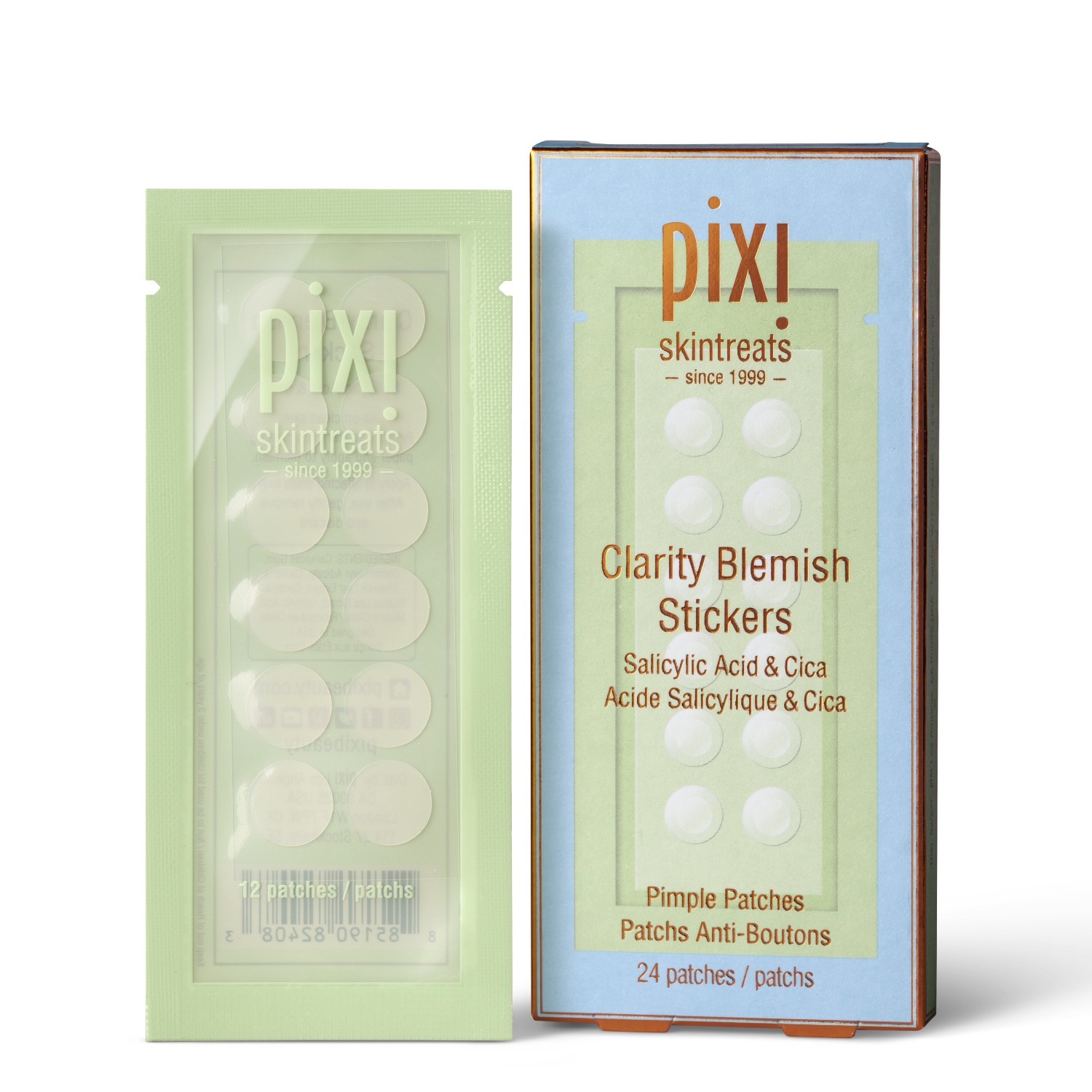 Nálepky na pupienky Pixi Anti-Pimple Care Clarity – 1 kus