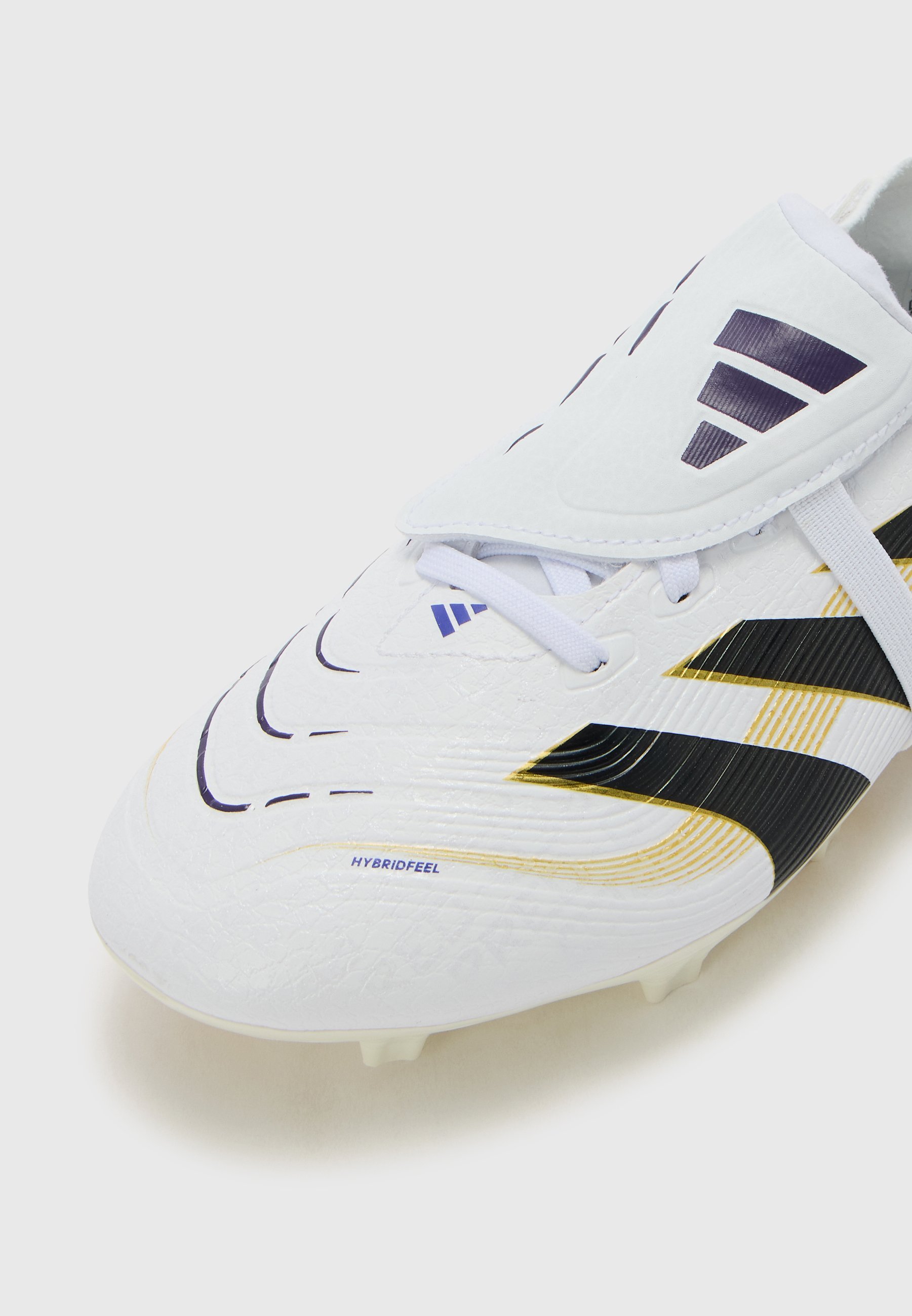 adidas Performance PREDATOR LEAGUE - Voetbalschoenen voor stevige ondergrond - wit/core black/goudkleurig