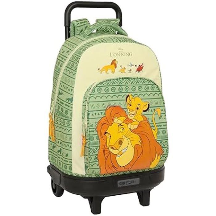 Mochila con ruedas SAFTA Mufasa - Compacta - Desmontable - Cómoda para niños
