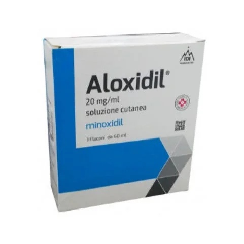 IDI Aloxidil Hautlösung, 3 Flaschen à 20 ml, Haarwuchsmittel