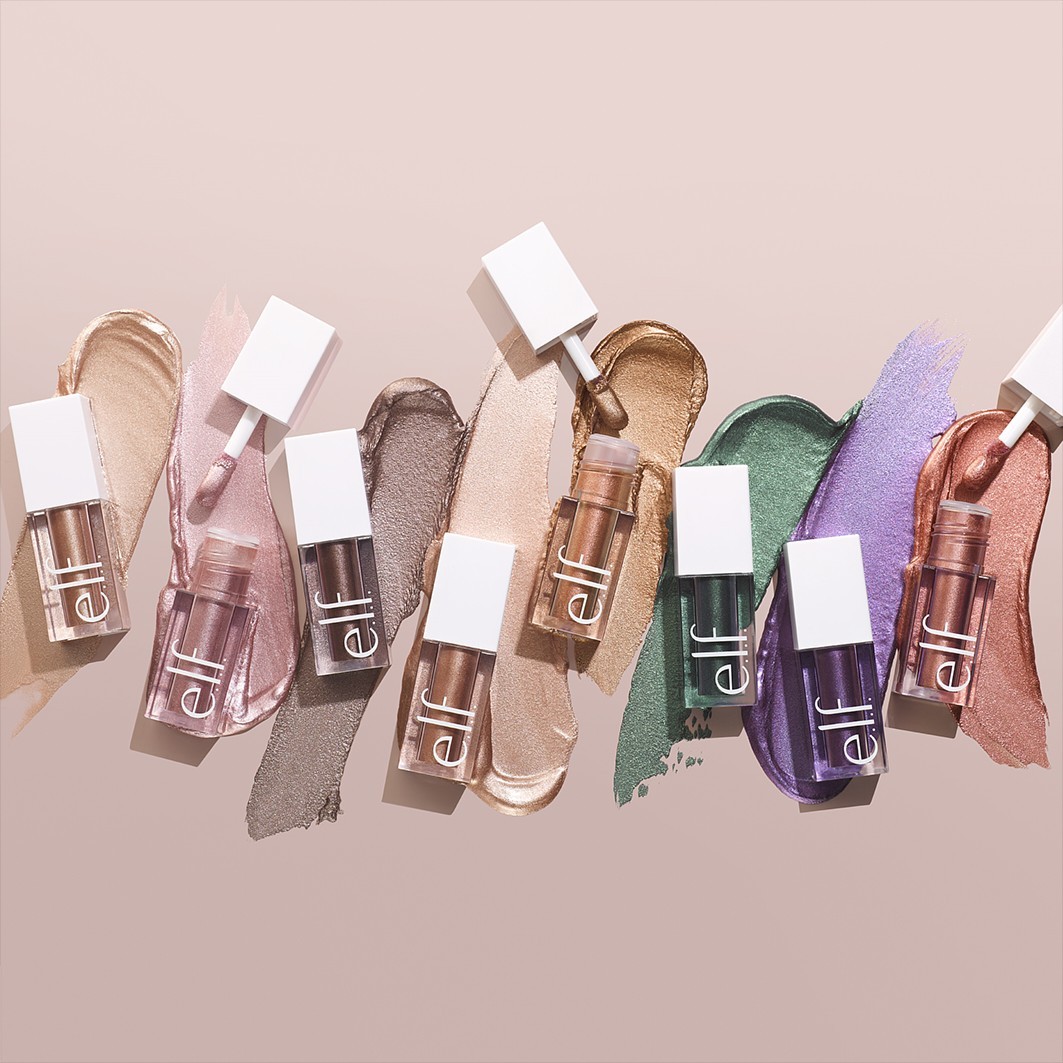 „elf Cosmetics“ skysti metaliniai akių šešėliai – 3 ml