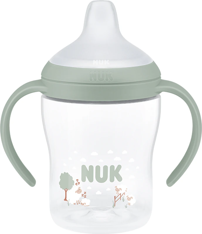 NUK Perfect Match Trainingsflasche für Schafe mit Temperaturkontrolle