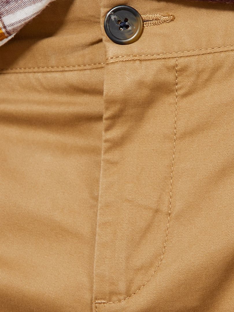 Calça chino slim - bege