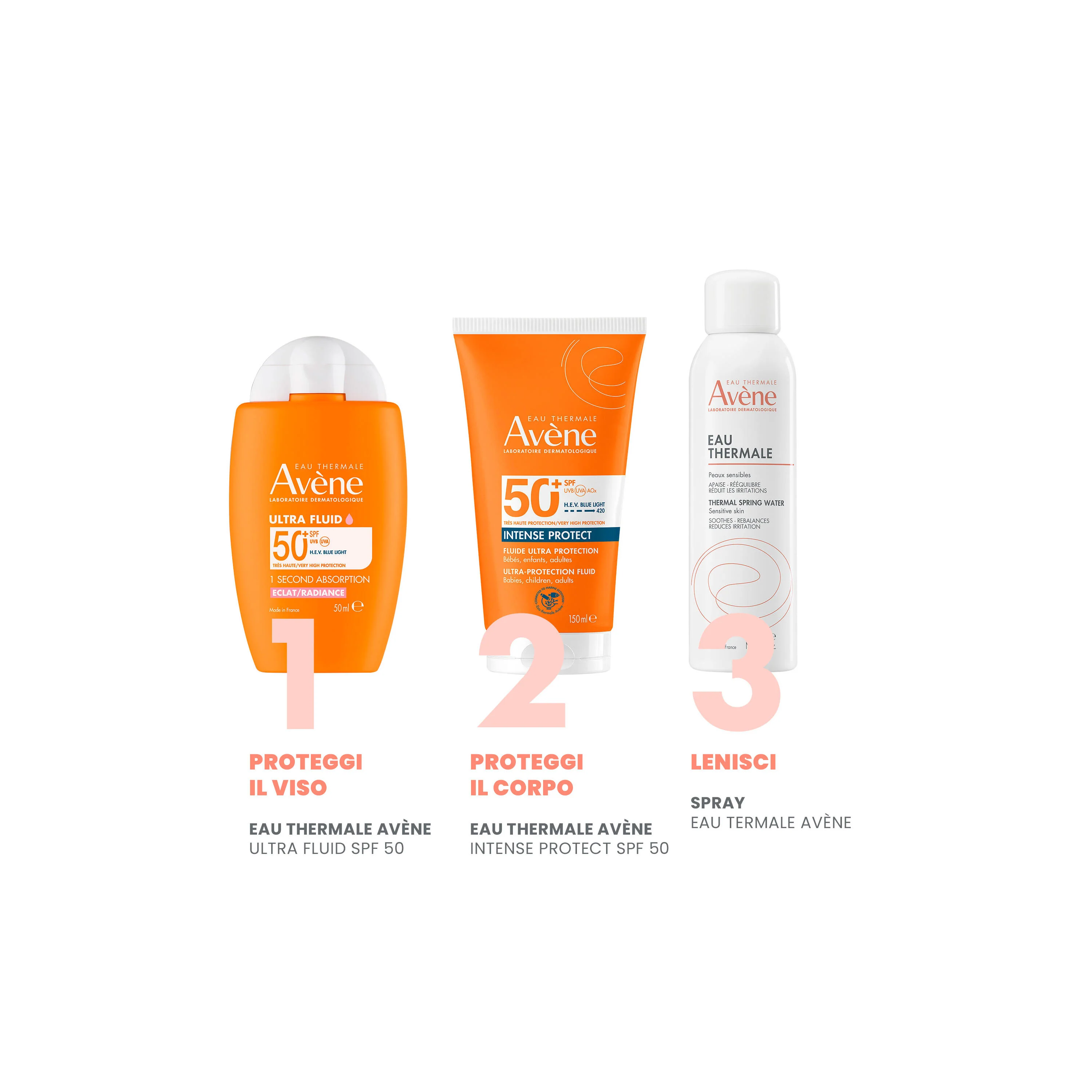 Suncare Ultra Fluid Luminosità SPF50+ - Solare viso alta prot.