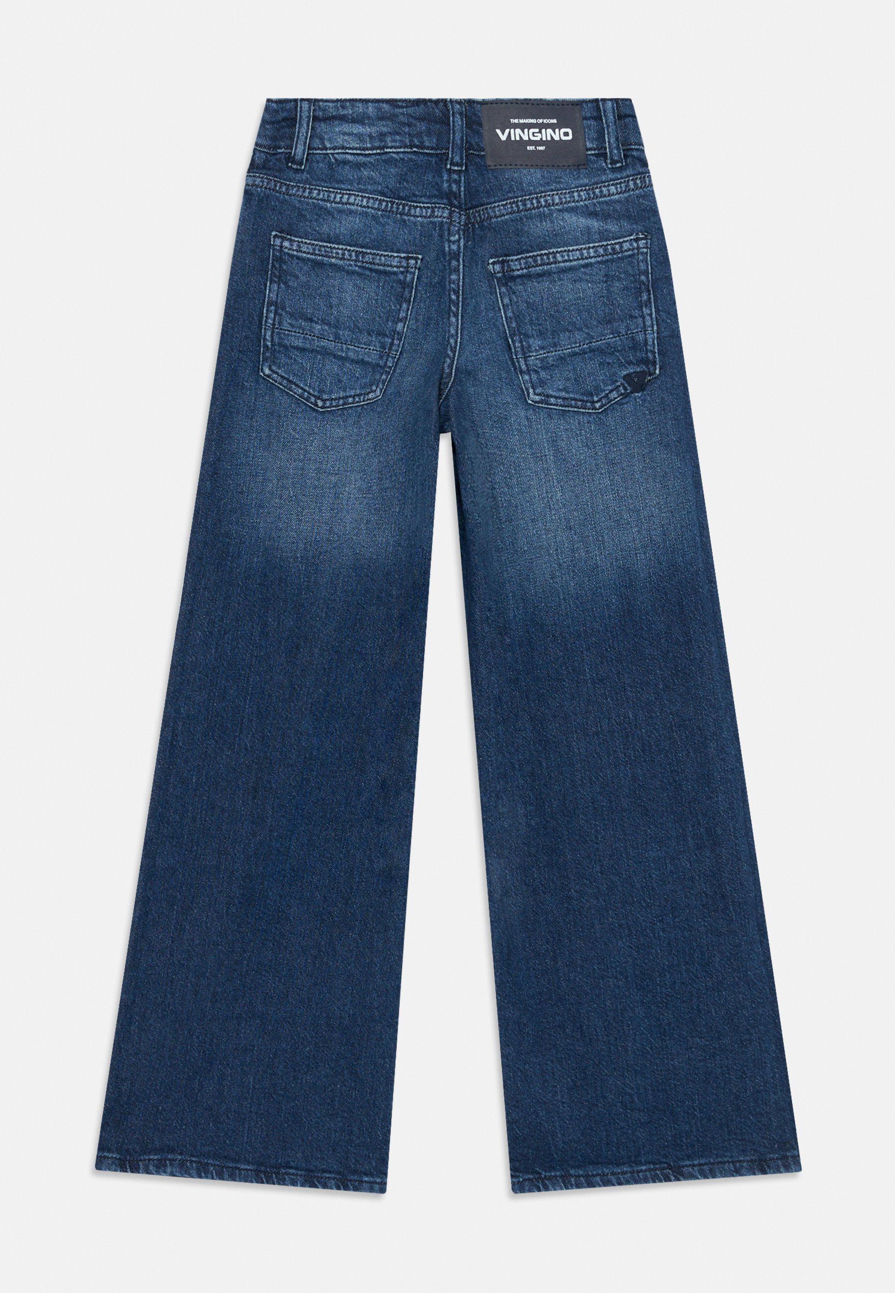 Vingino CITA - Relaxed fit jeans - blauw vintage