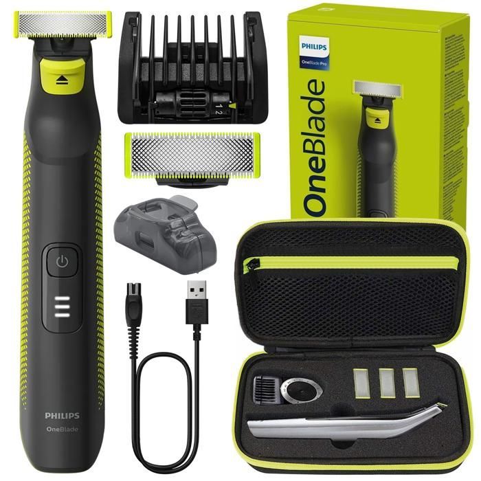 Philips OneBlade QP6506/15 Electric Beard Shaver with Case