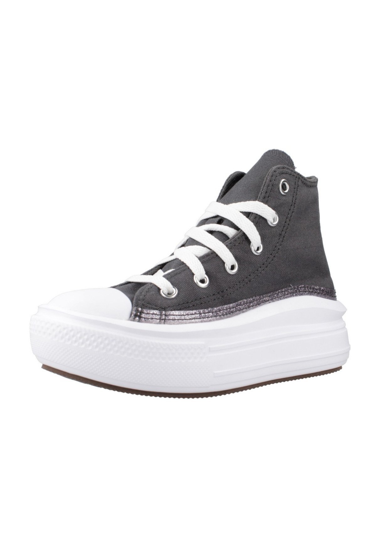 Converse hoge sneakers - grijs