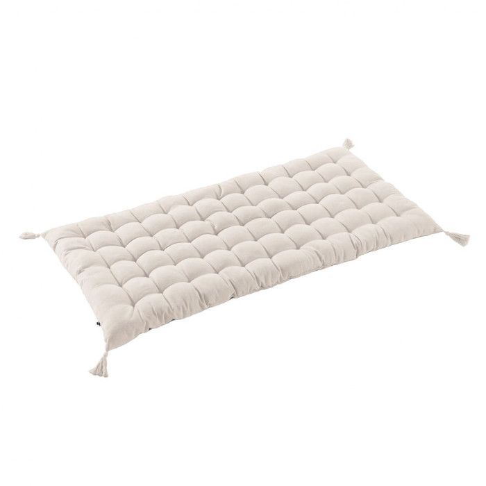 SOPHIE - Materasso da pavimento con nappe 60x120 cm Cotone Beige