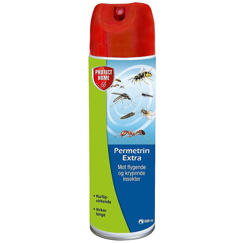 Protect Home -hyönteiskarkote 600 ml, 20 % permetriiniä