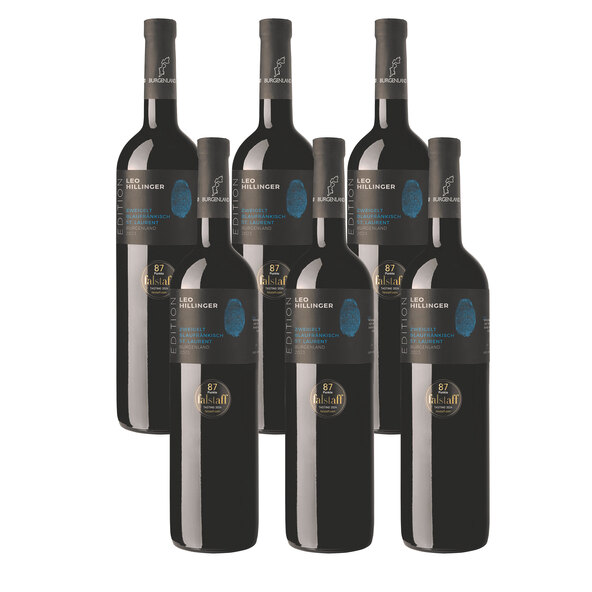 Zweigelt Blaufränkisch St. Laurent, 6 flasker á 0,75 l hver