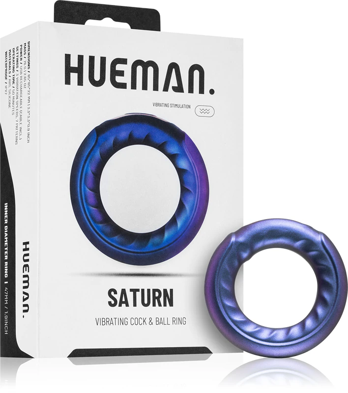 Anel vibratório HUEMAN Saturn para o pênis