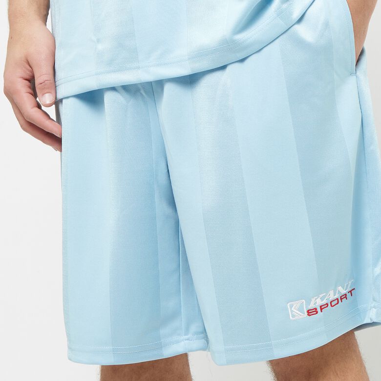 Pantalones cortos deportivos con rayas oscuras