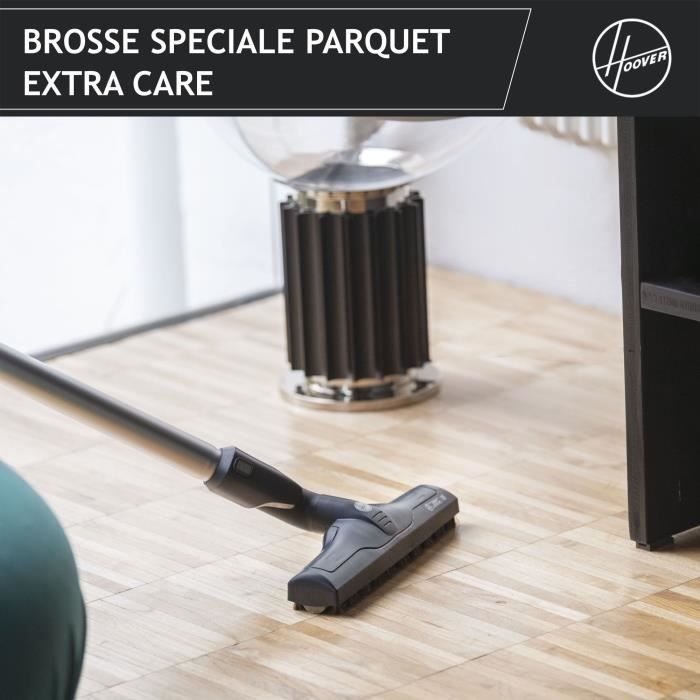 Stofzuiger met stofreservoir zonder stofzak - HOOVER - HP720PET - 850 W - 68 dBA - 2 liter stofreservoir - Ideaal voor hardhouten vloeren en huisdieren