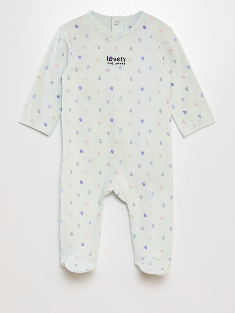 Katoenen romper - BLAUW