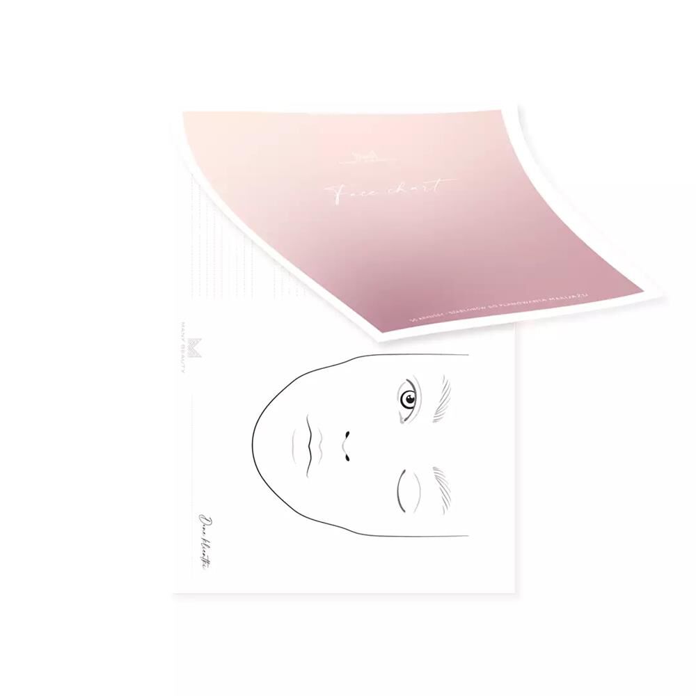Viele Schönheitsgesichtsdiagramme